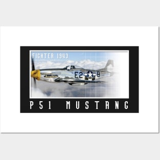 P51D Mustang Pilot Gift Battle of Britain Posters and Art